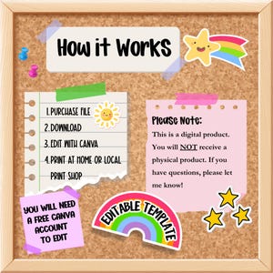 Editable Summer Chore Chart List for Kids, Teen Chores Reward System Tracker Charts, Summer Routine Responsibility Checklist, Chore Calendar image 8