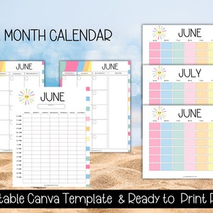 2024 Editable Kids Summer Planner, Printable Summer Planner, Summer Kids Bucket List Checklist, Summer Activity Plan Chore Reading Chart zdjęcie 5