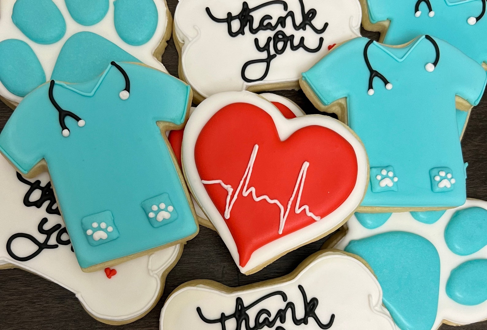 Veterinary Cookies Vet Appreciation Cookies Thank You Etsy