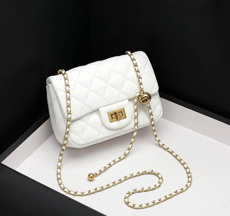 Chanel Limited Edition White Hand Knit Flap Bag