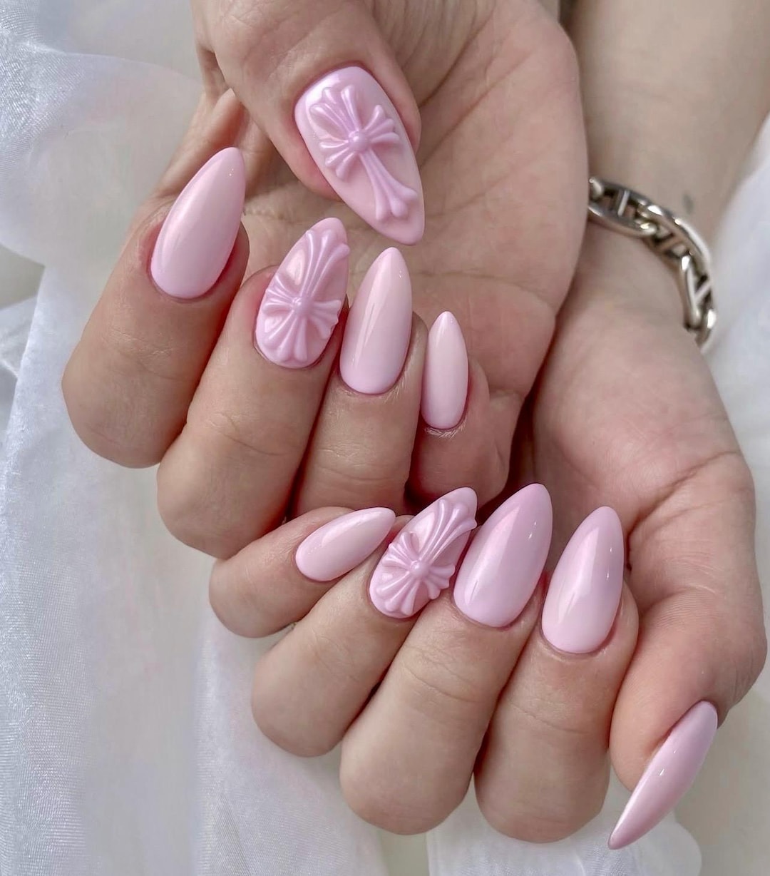 クロムハーツ Cross Gothic Chrome Hearts 3d Silicon Nail Mold Nail