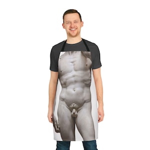 Michelangelo&#39;s David - Chef Apron