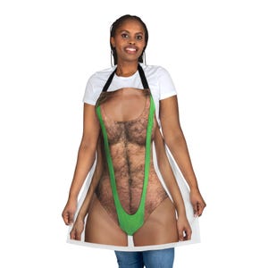BORAT Funny Apron - Female Body Version