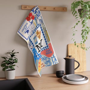 New York-Inspired Cotton Tea Towels | Culinary Gifts for Home