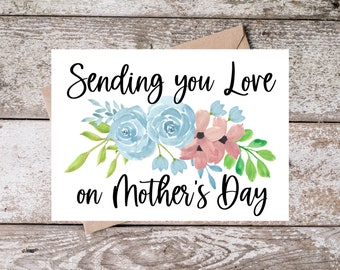 Printable Mothers Day Card for Sympathy, Loss, Grief, Infertility, Sending you Love on Mothers Day | BP003