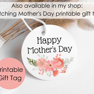 Printable Aunt Mothers Day Card | Happy Mother's Day to My Aunt | Aunt ...