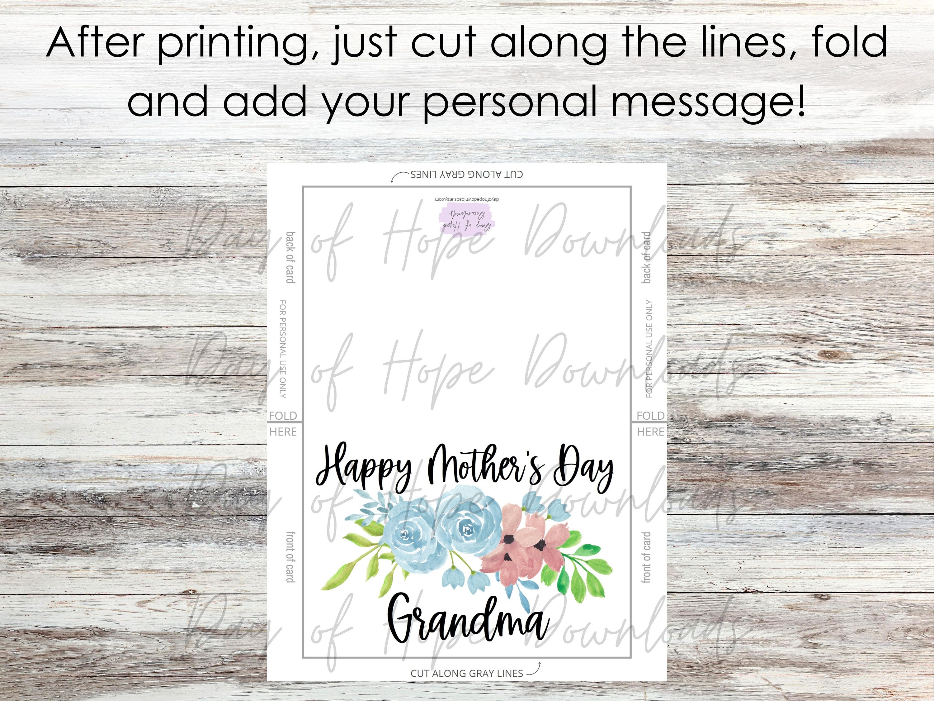 High-Quality Printable Mothers Day Cards For Grandma Photo in HD High-Quality Printable Mothers Day Cards For Grandma Photo in HD