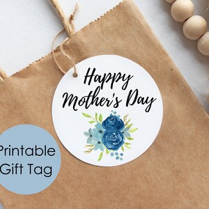 Printable Mothers Day Gift Tags Happy Mother's Day Gift - Etsy