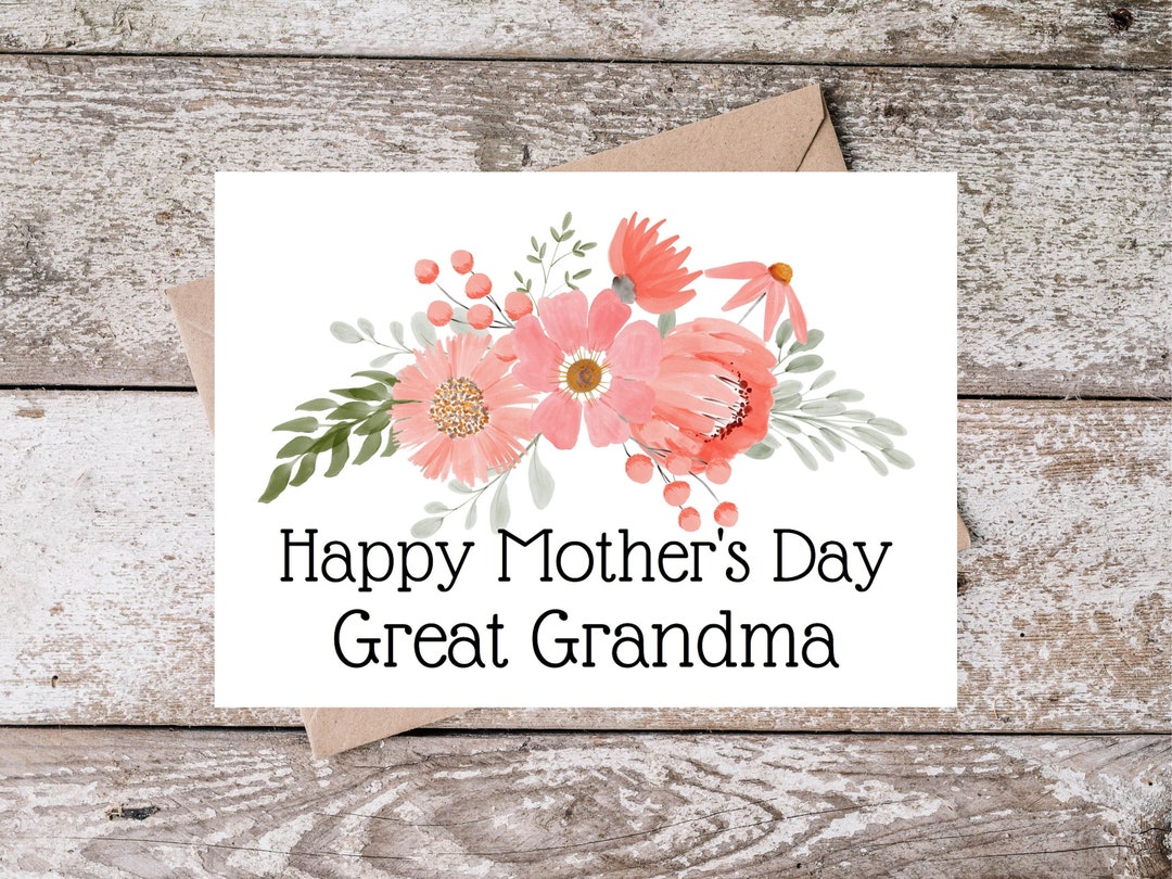 Mesmerizing Great Grandma Mothers Day Card Landscape Photography Mesmerizing Great Grandma Mothers Day Card Landscape Photography