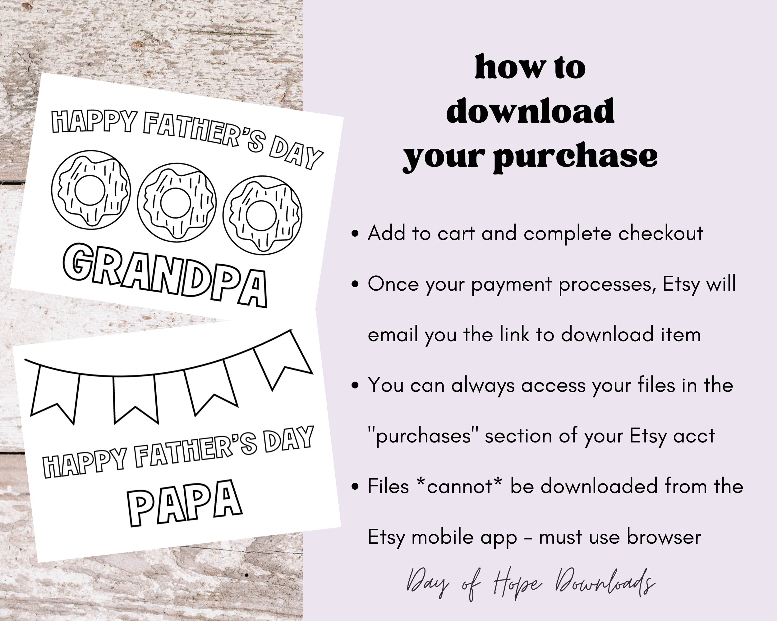Printable Papa Fathers Day Coloring Card for Grandpa | Happy Father's Day Papa Card | Coloring ...