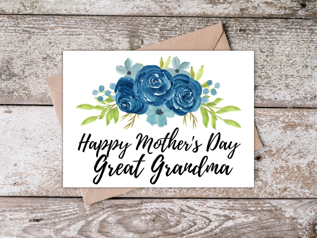 Detailed Great Grandma Mothers Day Card Moment Photography Detailed Great Grandma Mothers Day Card Moment Photography