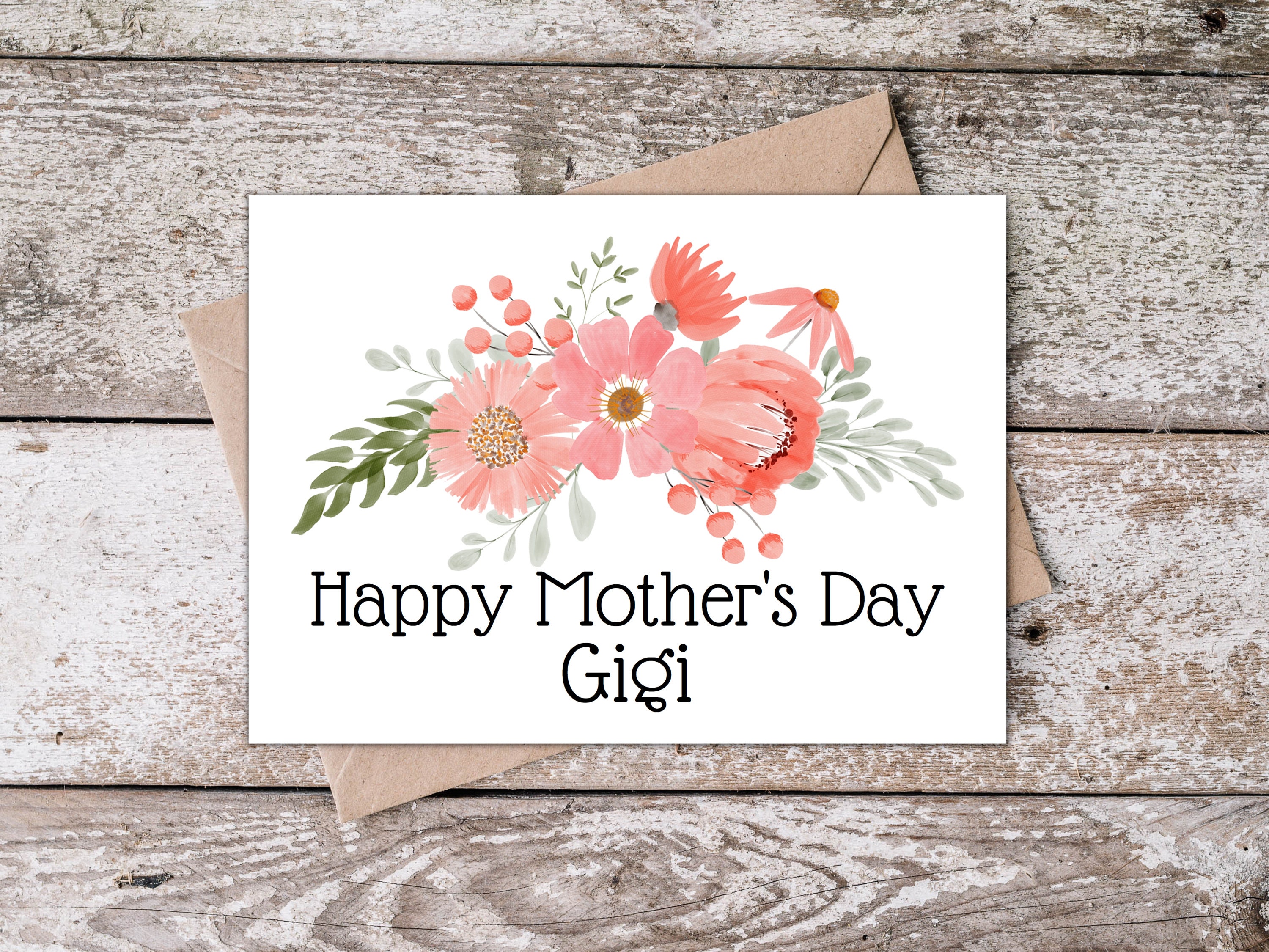 Gigi You're One In A Million Card - Gigi Birthday Card - Thank You Greeting Card Card Anniversary Card Mother S Day Card Thank You Card I Love You Gigi Card Office