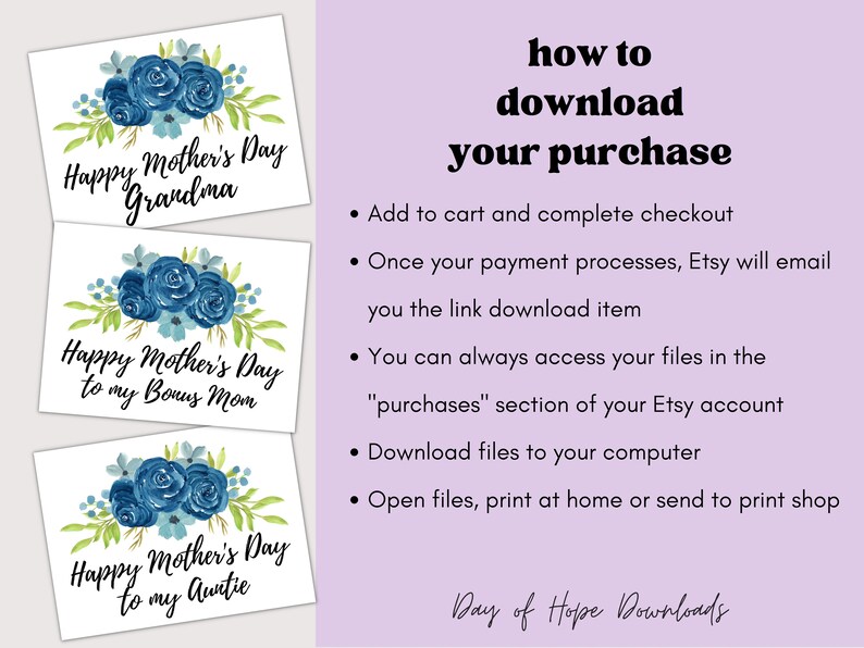 Printable Dog Mom Mothers Day Card With Pawprints | Happy Mother's Day ...