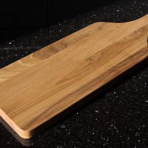 Serving board / cutting board / breakfast board made of solid oak