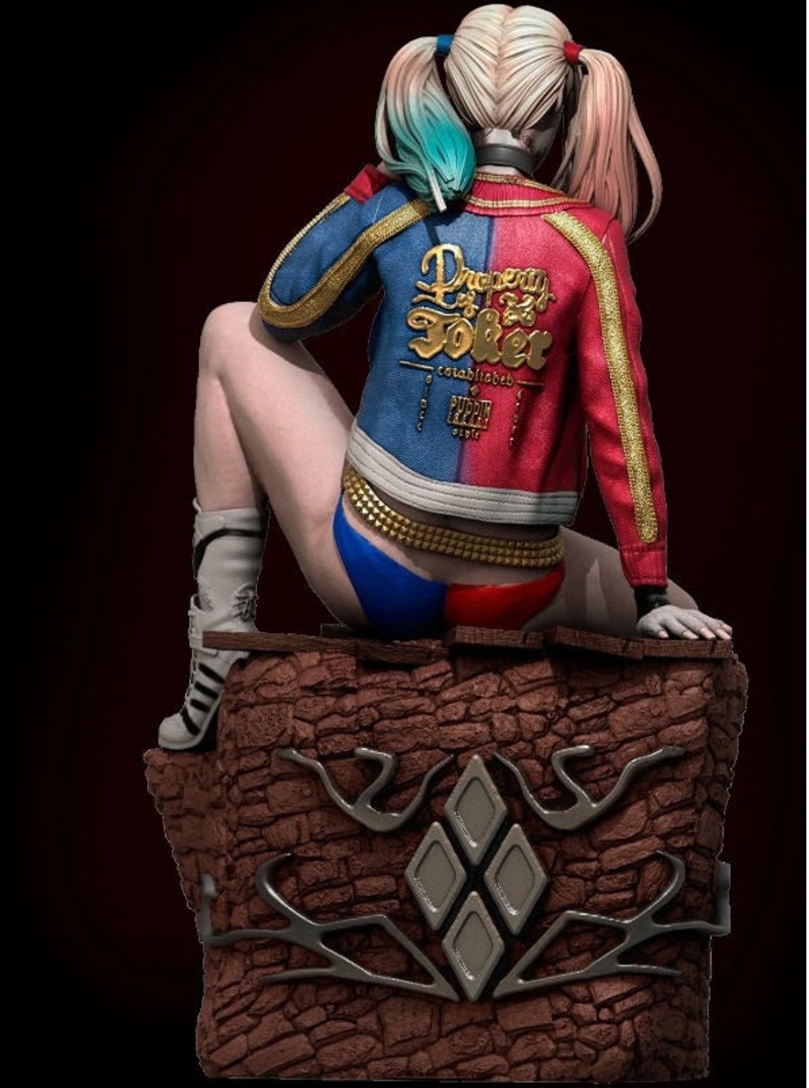 Harley Quinn SFW & NSFW 3D STL Digital Shape File Format | Etsy Australia