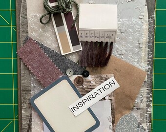 Benodigdheden collage/junkdagboek: inspiratiepakket
