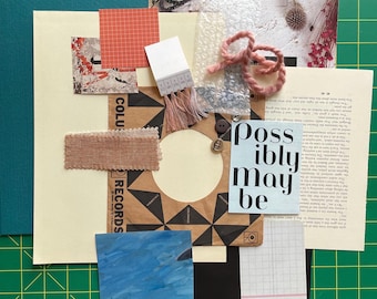 Benodigdheden collage/junkjournaal – mogelijk pakket