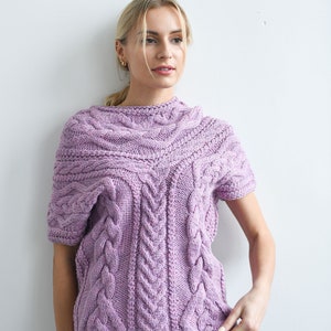 Handmade 100% sheep wool waistcoat for women image 4