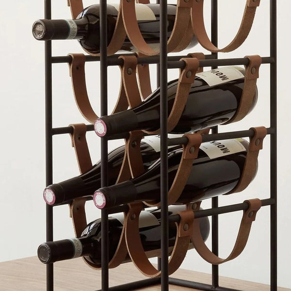 Metal Wine Rack Etsy