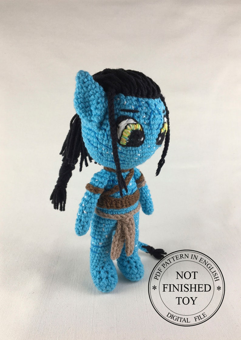 Avatar Crochet Pattern PDF Amigurumi Etsy
