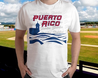 PNG File Download / t-shirt / sublimation / dtf / heat vinyl / camisa de pelota de Puerto Rico / Equipo Pelota Clasico de Puerto Rico