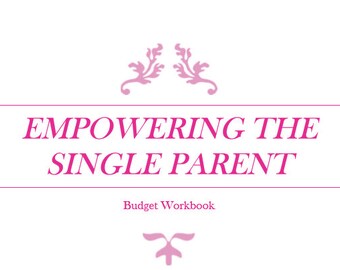 Budget workbook for parents