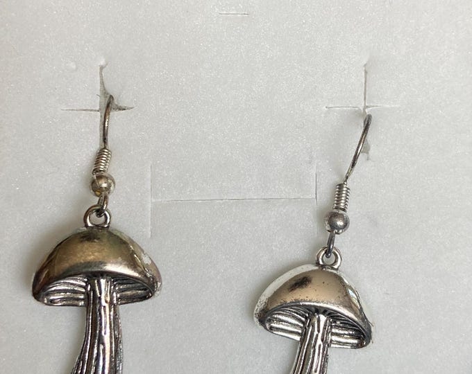 MAGIC MUSHROOM EARRINGS 925 Silver