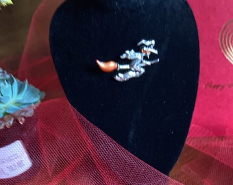 Special Flying Witch Pin