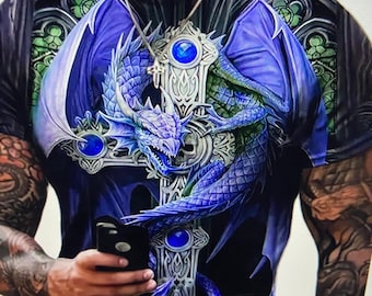 FATHER'S DAY SPECIAL:  Dragon & Celtic Cross Tee Shirts