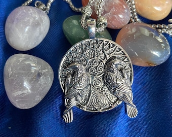 Mystical NORDIC CROWS PENDANTS