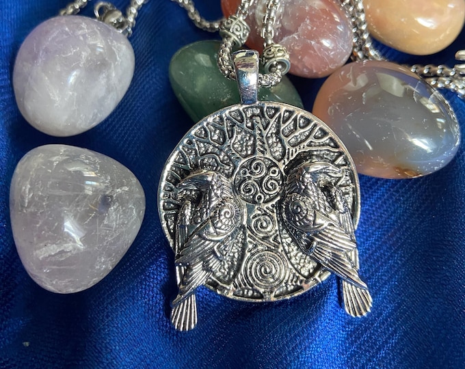 Mystical NORDIC CROWS PENDANTS