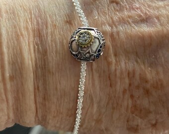 MOON and STARS with Sapphire Bracelet