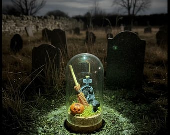 MINIATURES Worlds in a Glass Cloches. Dome Worlds