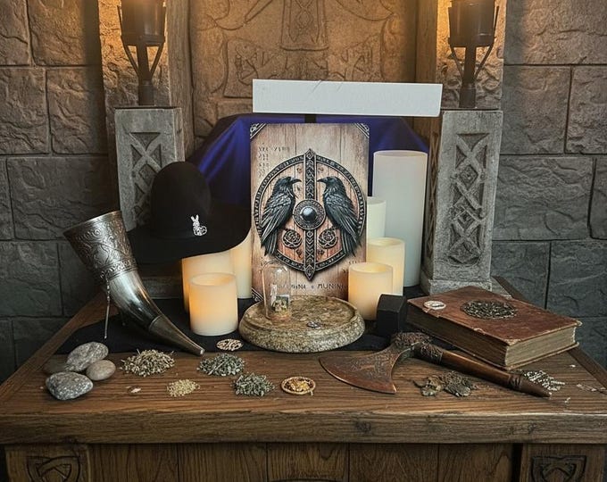 NORDIC Dbl CROW PLAQUES