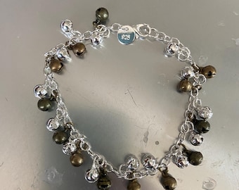 WITCHES  BELLS BRACELETS, Silver & Bronze Bells