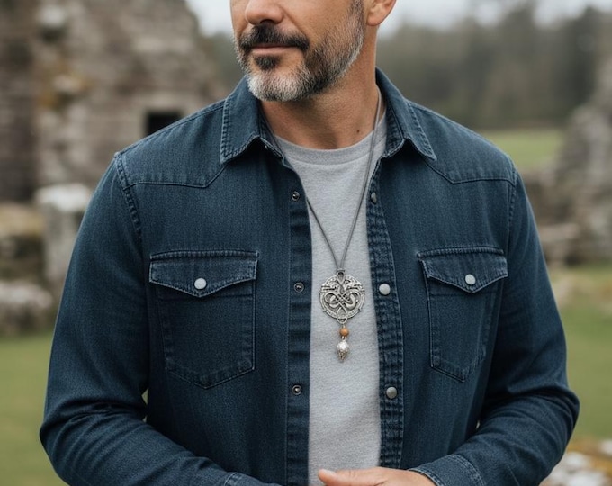 Spiritual NORDIC DRAGON PENDANT