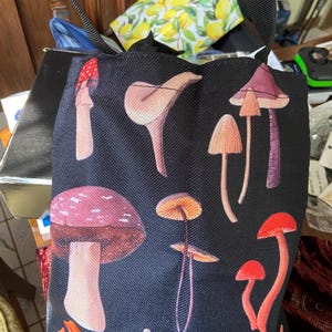 MUSHROOM HUNTER'S "Camo" BEANIES & Collectors Totes Multiple Mushrooms
