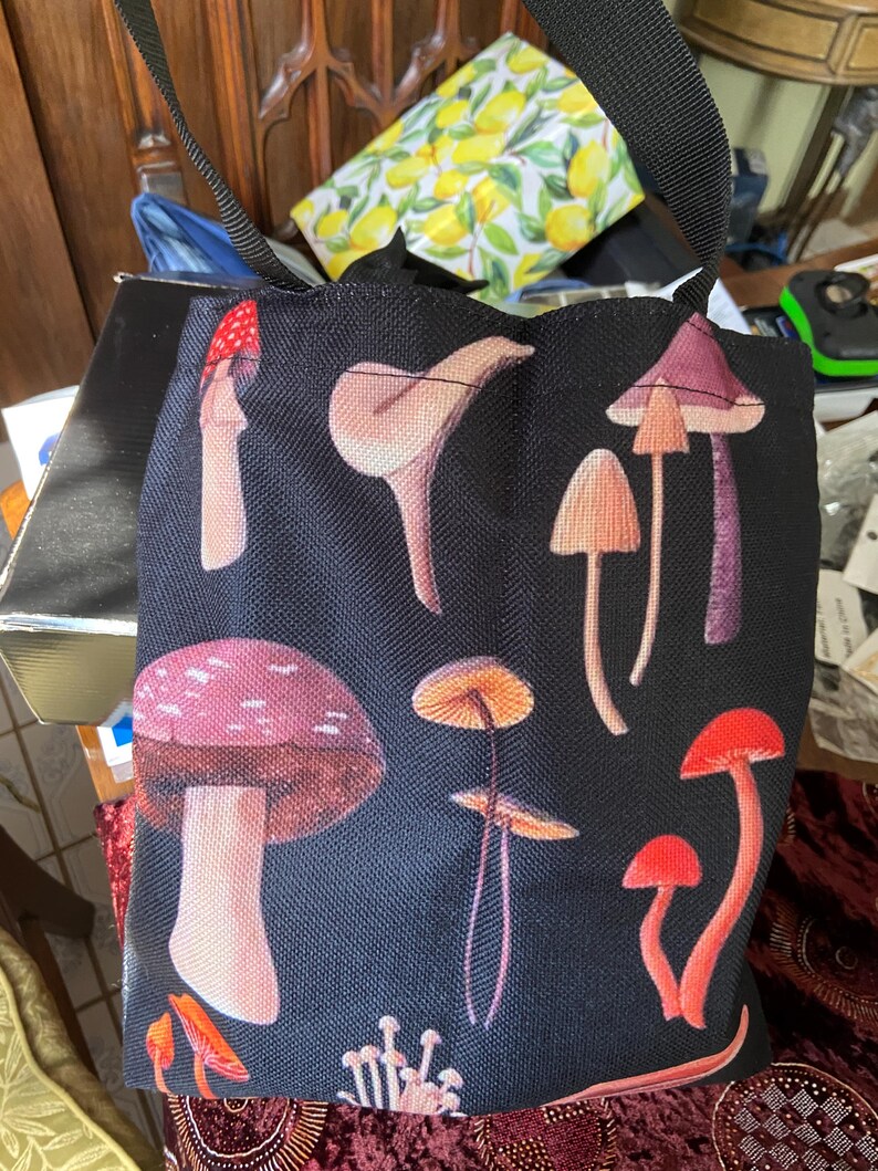 MUSHROOM HUNTER'S "Camo" BEANIES & Collectors Totes Multiple Mushrooms