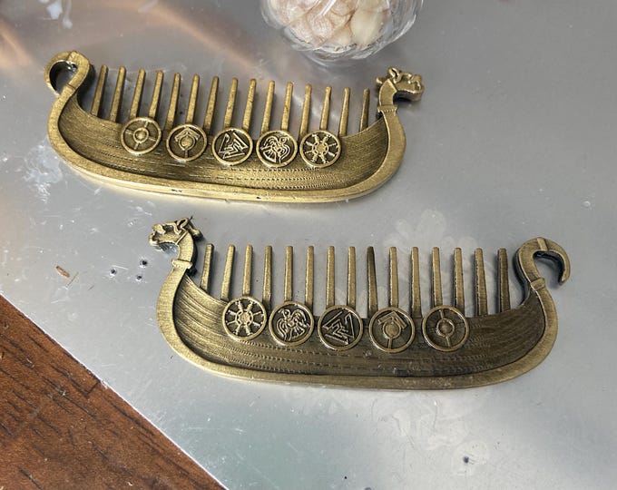 Ancient Viking  BEARD & MUSTACHE COMB