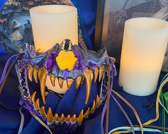 Wearable Scary Art Masks: