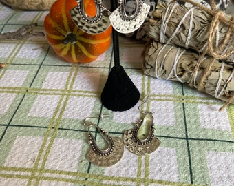 Antique CELTIC  Styled DANGLING EARRINGS