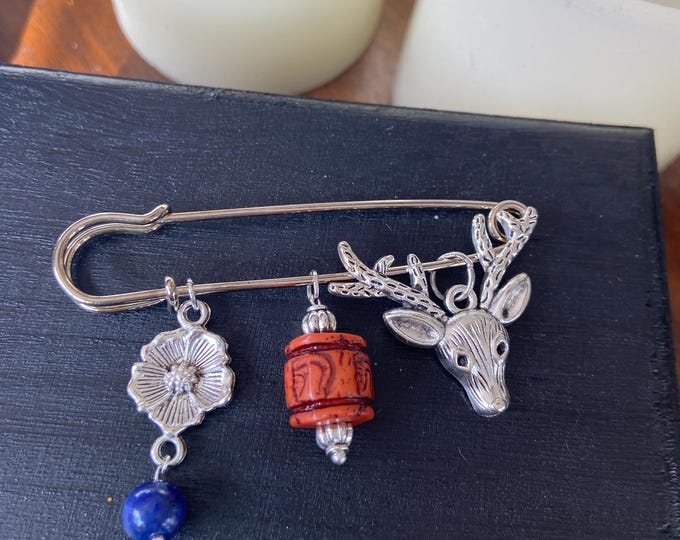 Original DRAGON & DEER Charm PINS Custom