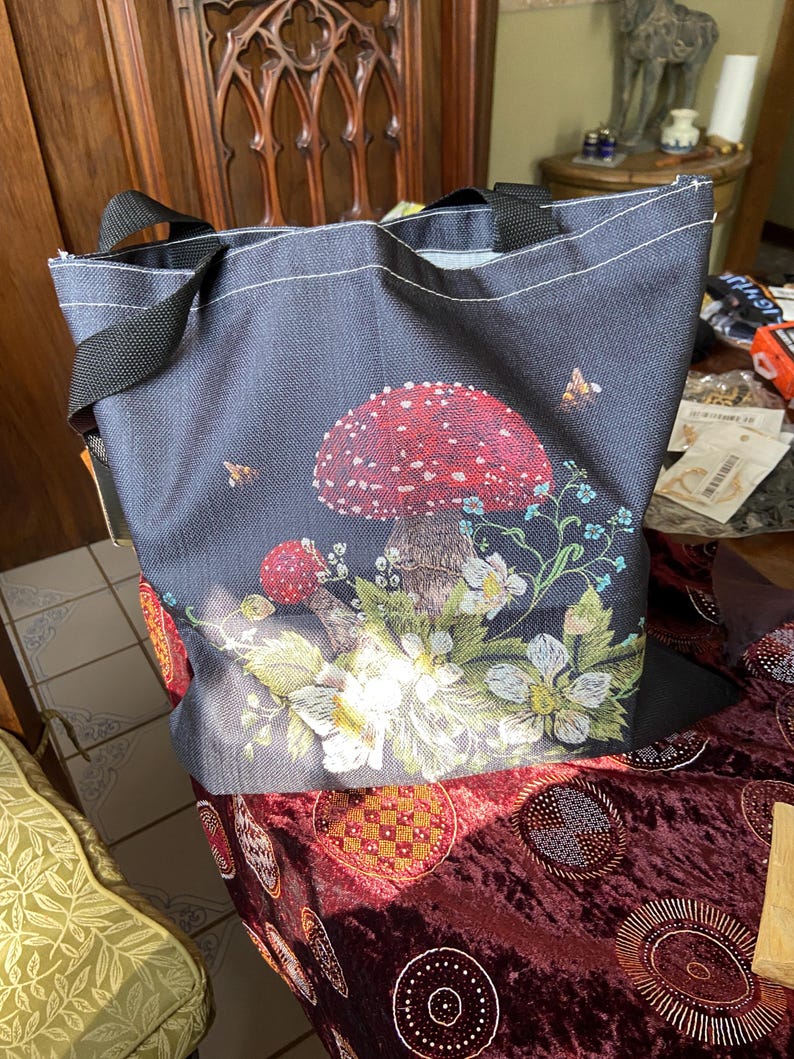 MUSHROOM HUNTER'S "Camo" BEANIES & Collectors Totes One Mush/tote