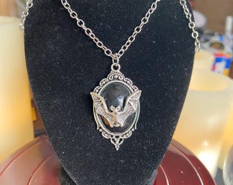 GOTHIC  BAT  PENDANT