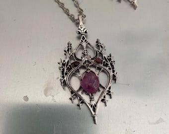 NEW:  Gothic Crystal CATHEDRAL PENDANT