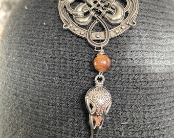 Antiqued CELTIC Pendant NORSE DESIGN Pendant