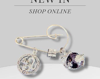 DRAGON & DEER PINS Purse Jewelry S.O.P.H. Originals