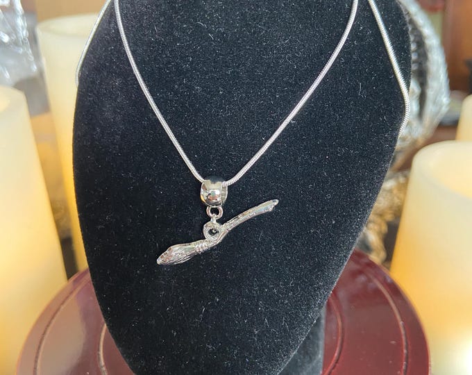 Elegant 925 Sterling WITCHES BROOM NECKLACES