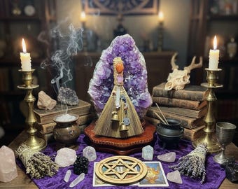 14" CRYSTAL Healing BROOMS  S.O.P.H. original