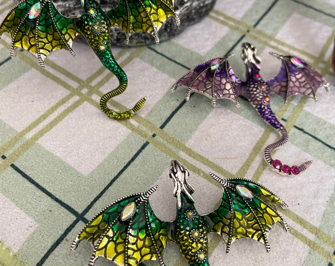 DRAGONS RULE:  Show Stopping Dragon Brooches.